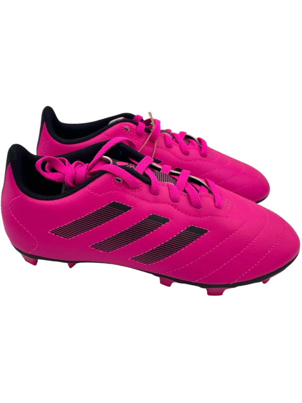 Adidas youth Goletto VIII FG J pink black soccer cleats Size 3